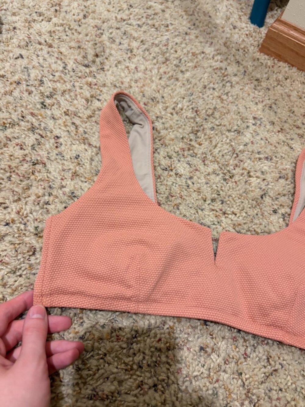 Lululemon Honeycomb Dip Bikini Swimsuit Swim Set Pink Black - Picture 3 of 16